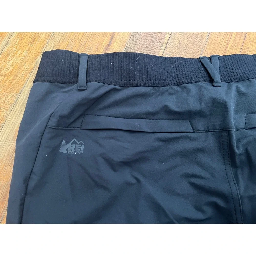 REI Co-op Mens Softshell Hiking Pants Gray Outdoor Technical Trousers 1X 40x32